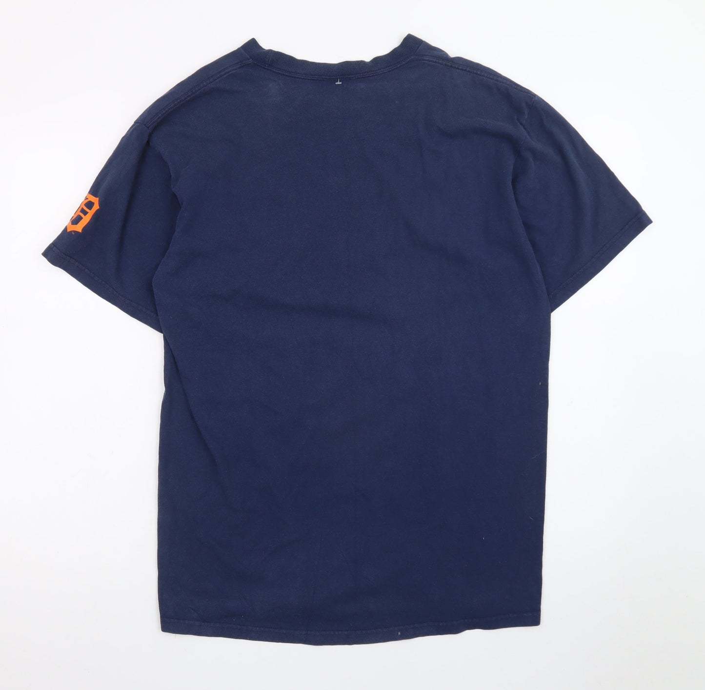 Nike Team Men's Navy Blue Tigers Graphic Cotton T-Shirt Size M