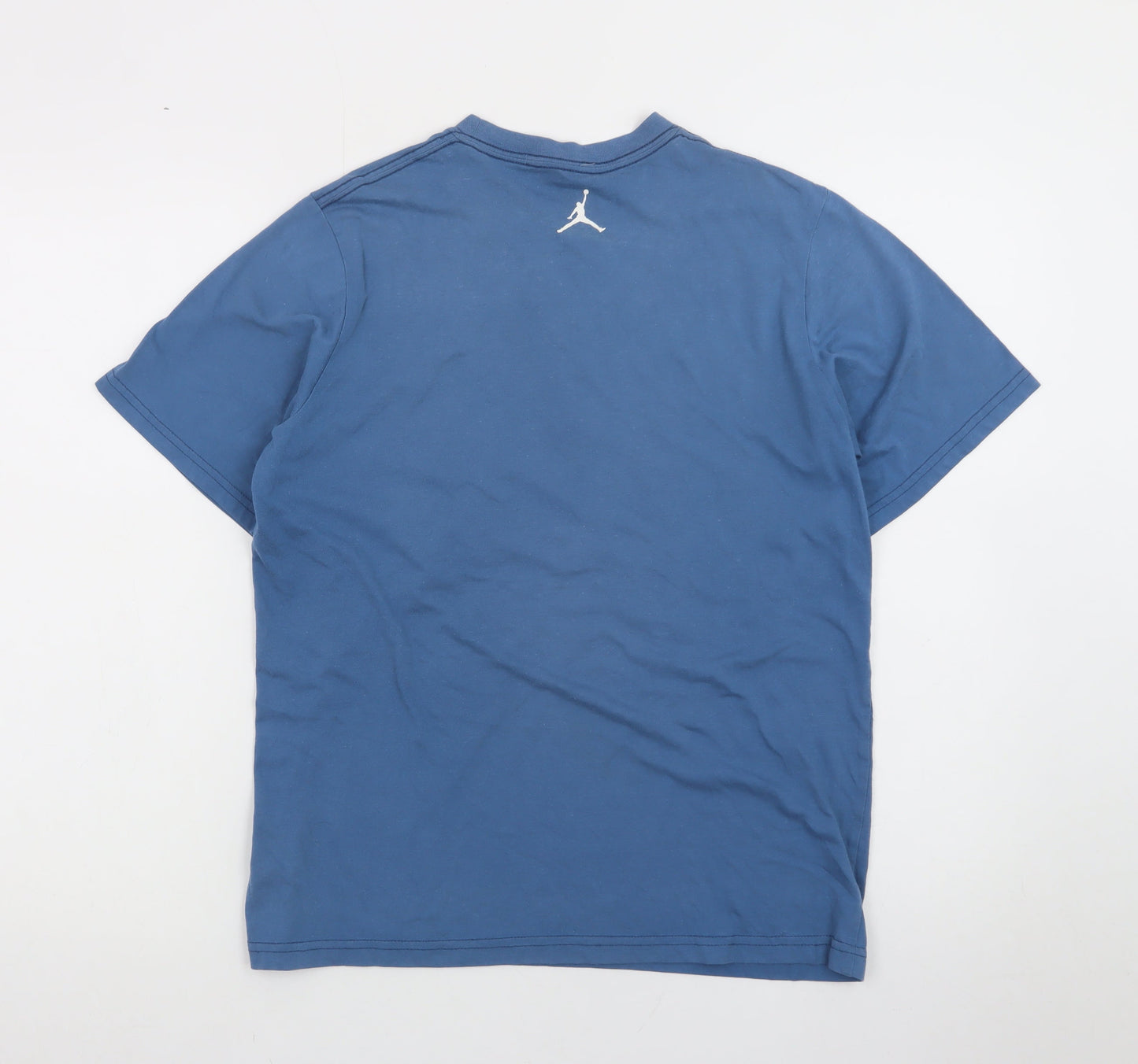 Nike Jordan Mens Blue XL Graphic Print Fresh Air T-Shirt