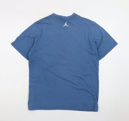 Nike Jordan Mens Blue XL Graphic Print Fresh Air T-Shirt