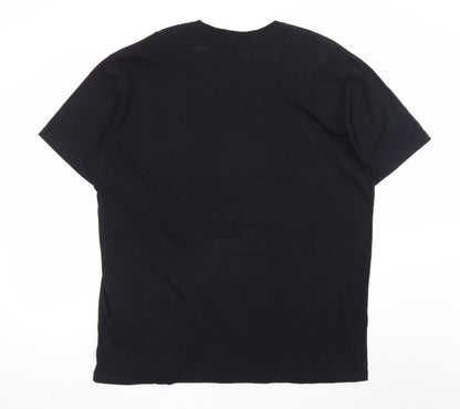 Violent Gentlemen Men's Black 2XL Hockey Club Graphic T-Shirt