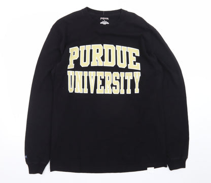 JanSport Men’s Black Purdue University Long Sleeve T-Shirt Size L