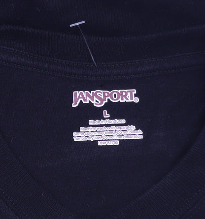 JanSport Men’s Black Purdue University Long Sleeve T-Shirt Size L