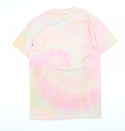 Jerzees Women’s Multicoloured Tie-Dye Basic Short Sleeve T-Shirt S