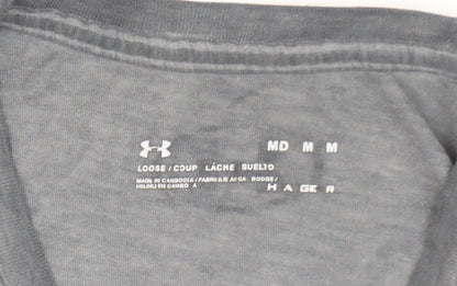 Under Armour Men's Grey Short Sleeve Crew Neck T-Shirt Size M