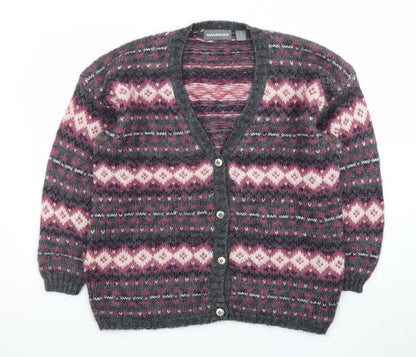 Maurices Women's Multicoloured Fair Isle Cardigan L
