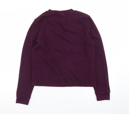 Crivit Women's Purple Long Sleeve Base Layer T-Shirt Size S