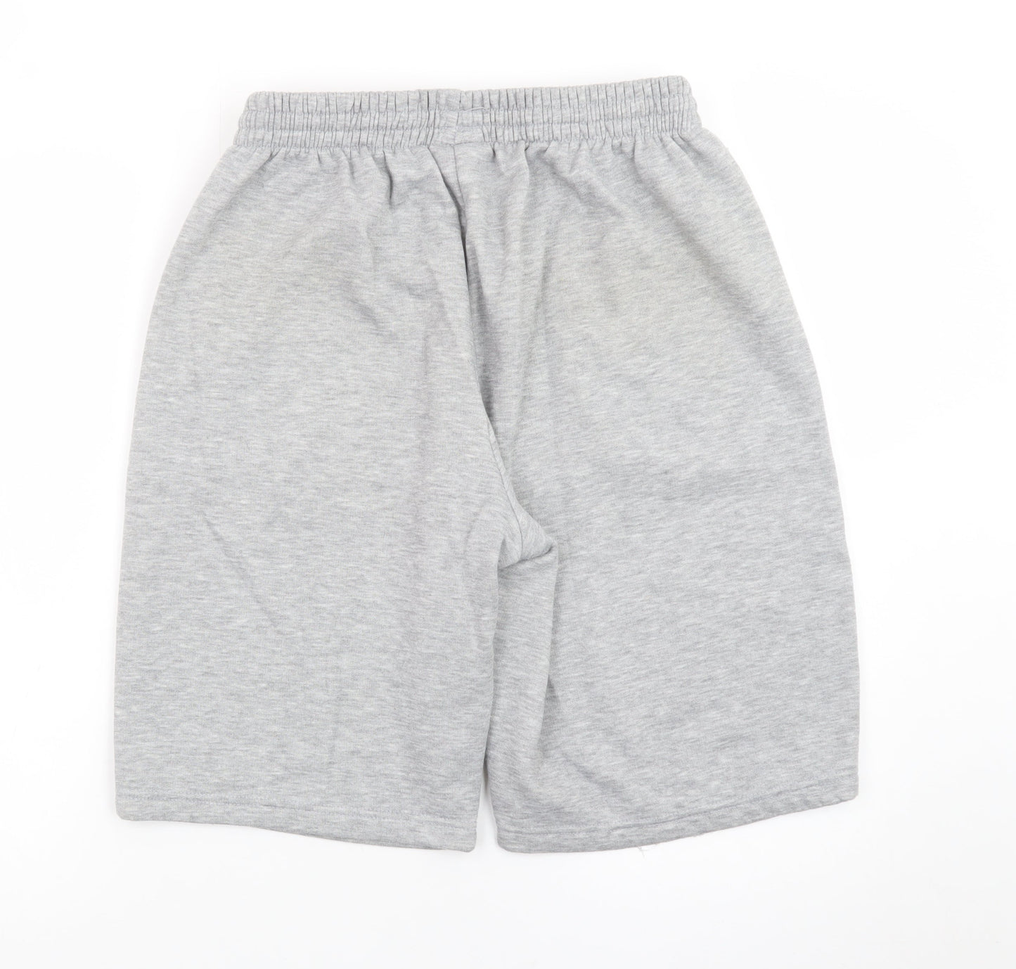 Slazenger Men's Grey XL Sweat Shorts Elastic Waist Pockets