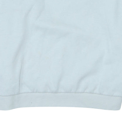 Fila Men's White XL Pullover Crew Neck Logo Sweatshirt