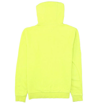 Tommy Hilfiger Men's Yellow Hoodie L Cotton Pullover Logo Casual