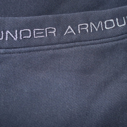 Under Armour Mens Black Full Zip Hoodie Size L Fleece Sweatshirt