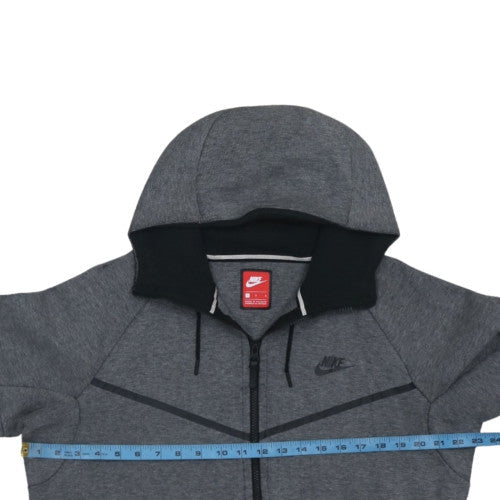 Nike Men’s Grey Full Zip Hoodie Jacket L Sportswear
