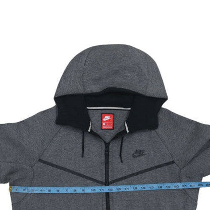 Nike Men’s Grey Full Zip Hoodie Jacket L Sportswear