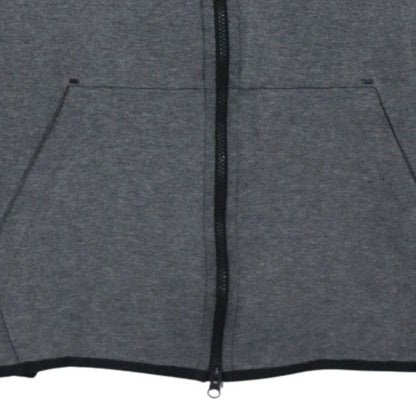 Nike Men’s Grey Full Zip Hoodie Jacket L Sportswear