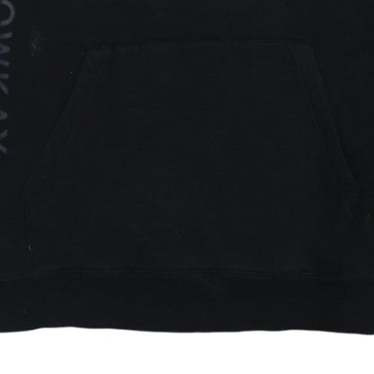 Russell Men's Black Pullover Hoodie RP Reactive Parts Logo Size L
