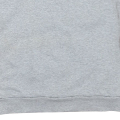 Ellesse Men's Grey XL Pullover Hoodie Fleece Tennis Club Logo