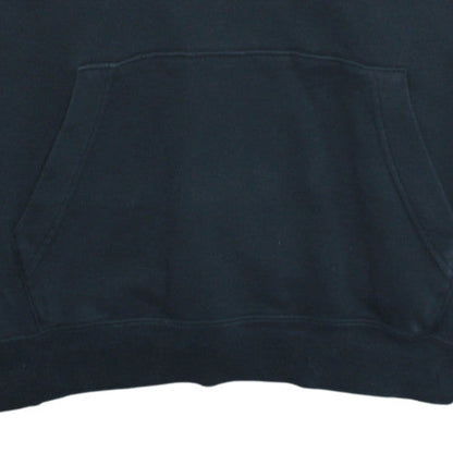 Nike Women's Black Large Pullover Hoodie with Logo Trim
