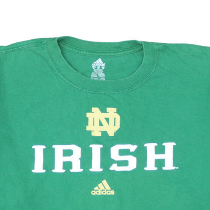 Adidas Men's Green Irish Graphic Short Sleeve T-Shirt XL Cotton Classic Style