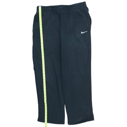Nike Men's Black Fleece Sweatpants L Regular Fit Sportswear