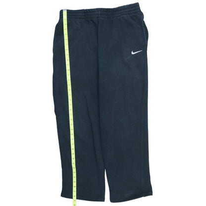 Nike Men's Black Fleece Sweatpants L Regular Fit Sportswear