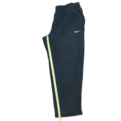 Nike Men's Black Fleece Sweatpants L Regular Fit Sportswear