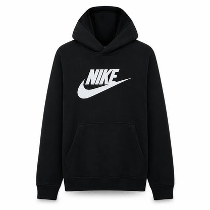 Nike Men's Black L Pullover Hoodie with Logo Graphic