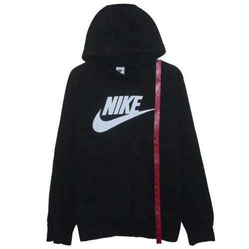 Nike Men's Black L Pullover Hoodie with Logo Graphic