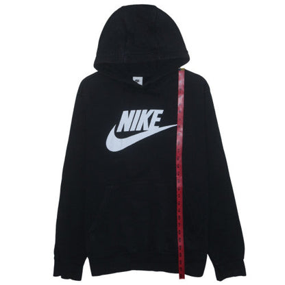 Nike Men's Black L Pullover Hoodie with Logo Graphic