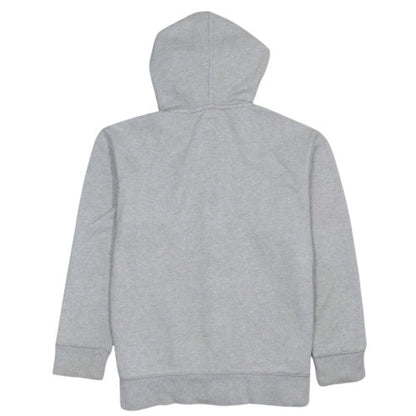 GAP Kids Boys Grey Full Zip Hoodie 10-11 Years Cotton Blend Logo Hooded
