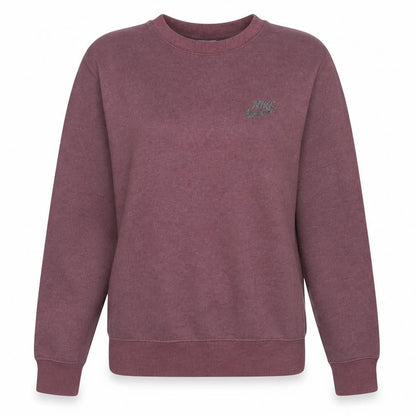 Nike Womens Burgundy Cotton Blend Crew Neck Pullover Sweatshirt M