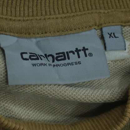 Carhartt WIP Men's Beige Camo XL Crew Neck Sweatshirt