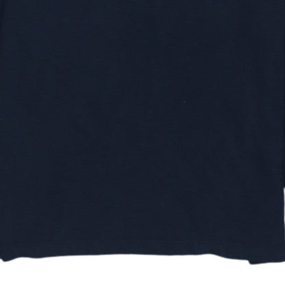 Nike Men's Navy Long Sleeve Crew Neck Graphic T-Shirt Size S