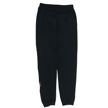 Sergio Tacchini Boys Black Jogger Trousers 14 Years 158cm Fleece Activewear