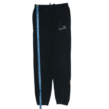 Sergio Tacchini Boys Black Jogger Trousers 14 Years 158cm Fleece Activewear