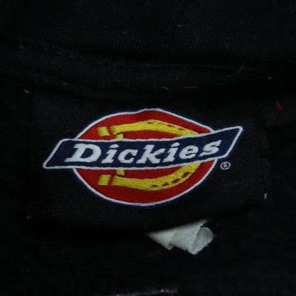 Dickies Mens Black Pullover Hoodie Workwear Cotton Blend L
