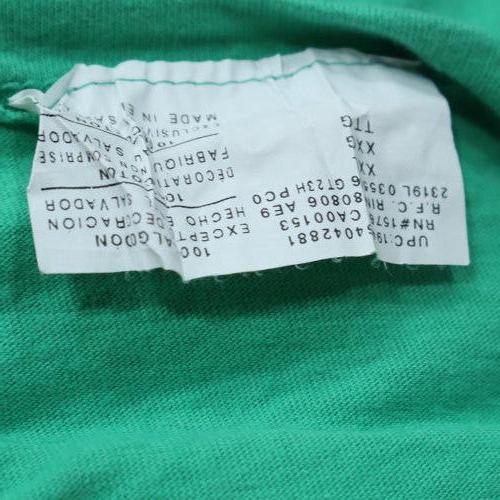 Champion Men's Green 2XL Crew Neck Graphic Print T-Shirt