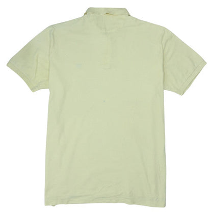 Chaps Men's Yellow 2XLT Cotton Short Sleeve Polo Shirt