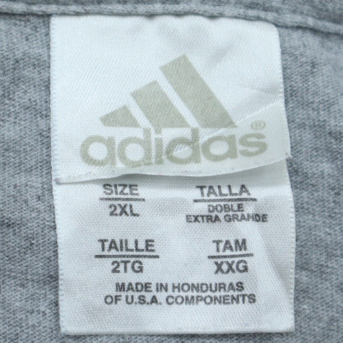 Adidas Women’s Grey Notre Dame 2XL Basic Sports T-Shirt