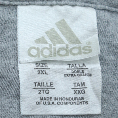 Adidas Women’s Grey Notre Dame 2XL Basic Sports T-Shirt