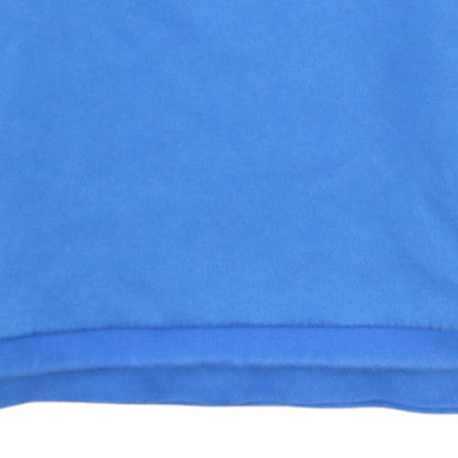 Lacoste Sport Men's Blue Crew Neck Long Sleeve Pullover Sweatshirt - Size S