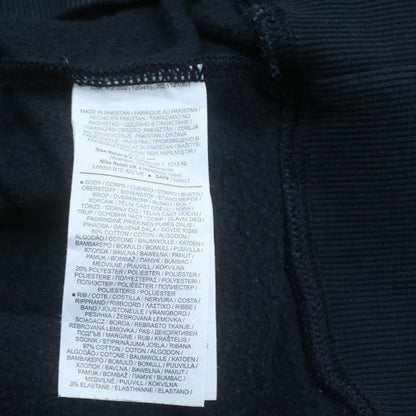 Nike Men's Black Sportswear Logo Pullover Sweatshirt Size S