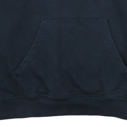 Champion Men's Black Pullover Hoodie Medium Embroidered Logo Fleece