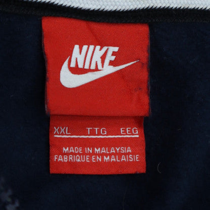 Nike Men's Blue 2XL Full Zip Hoodie