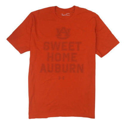 Under Armour Men's Orange XL Sweet Home Auburn HeatGear T-Shirt