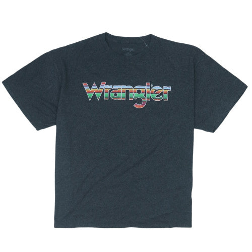 Wrangler Men's Charcoal Graphic Print Crew Neck T-Shirt XL