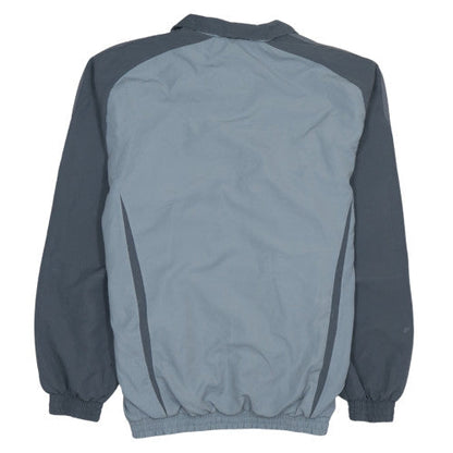 Adidas Men's Grey Full Zip Sports Jacket Size 42 Regular Fit