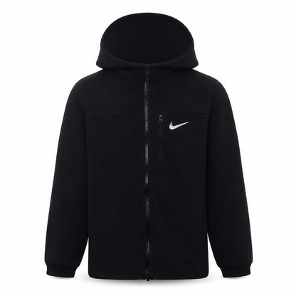 Nike Mens Black M Full Zip Hoodie Sweatshirt Logo Sportswear
