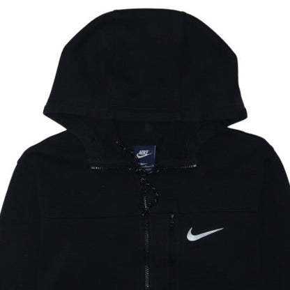 Nike Mens Black M Full Zip Hoodie Sweatshirt Logo Sportswear
