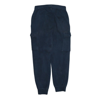 Nike Men's Blue Fleece Jogger Cargo Trousers Size S