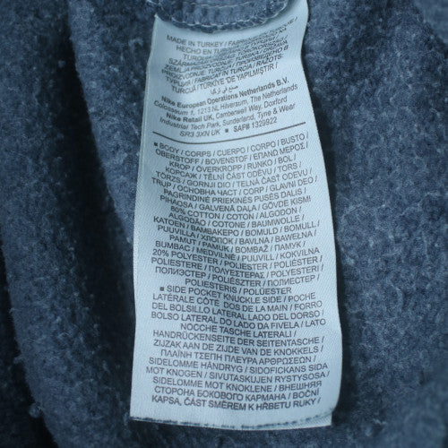 Nike Men's Blue Fleece Jogger Cargo Trousers Size S