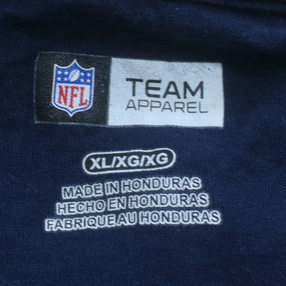 NFL Team Apparel Men's Blue Seattle Seahawks XL Graphic T-Shirt
